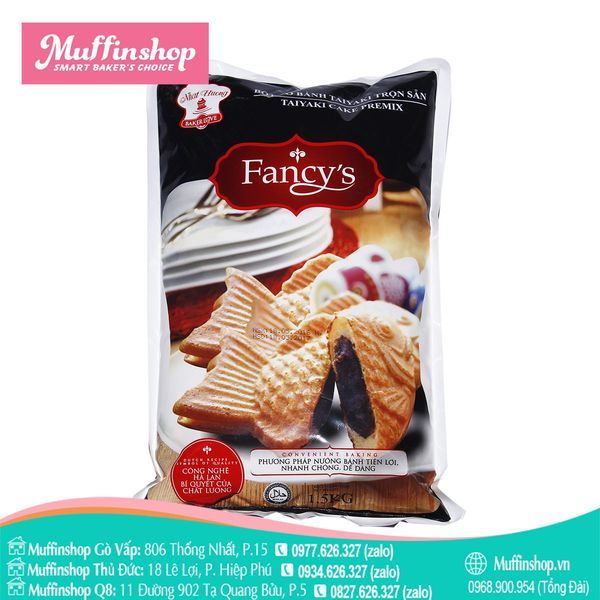 Bột Trộn Sẵn Bánh Cá Taiyaki Fancy’s (1.5kg)