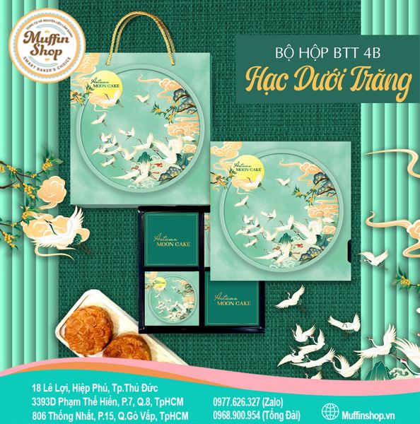 Hộp Trung thu Hạc dưới trăng 4B