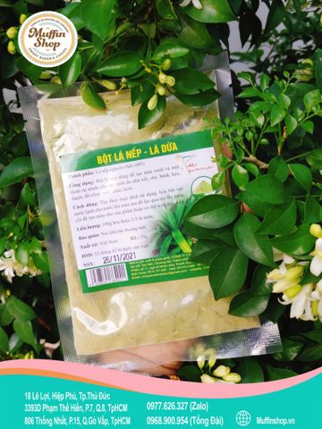 Bột màu lá dứa (lá nếp)