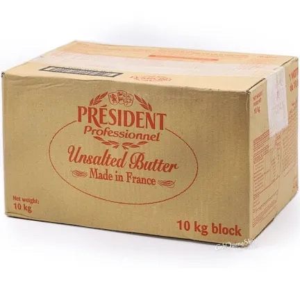 Bơ lạt President thùng 10kg