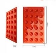 Khuôn silicon BÁN NGUYỆT 24 ô