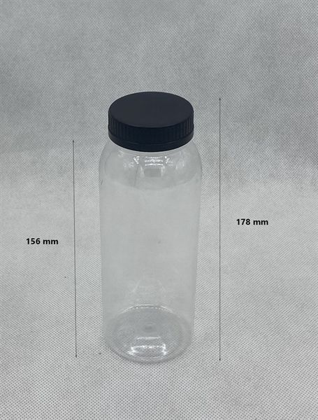 Chai nhựa 330ml CỔ RỘNG - 200c/ bao