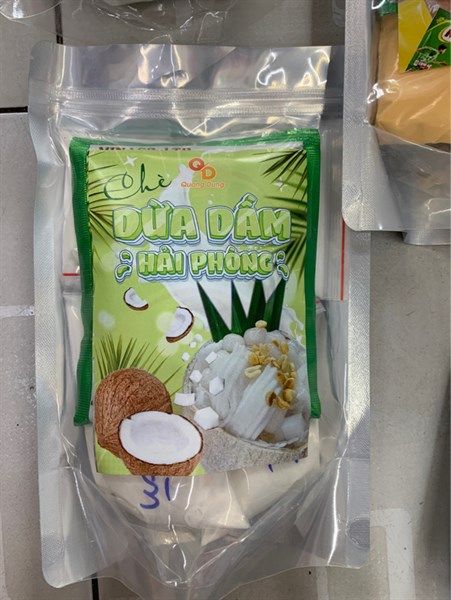 Set chè dừa dằm Hải phòng