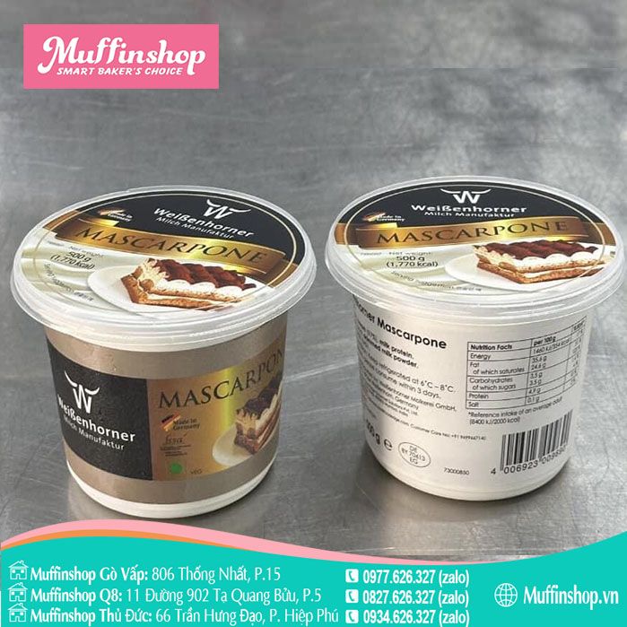 Mascarpone WeiBenhorner Đức