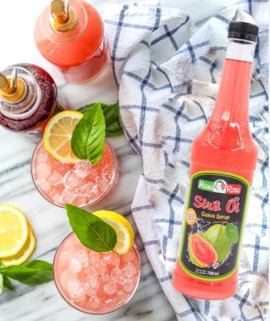 Siro Mama rose ỔI HỒNG 700ml - 12c/T