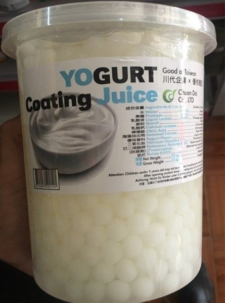 Thạch thủy tinh sữa chua 1kg - 12h/T