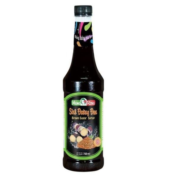 Siro Mama Rose ĐƯỜNG ĐEN 700ml - 12c/T