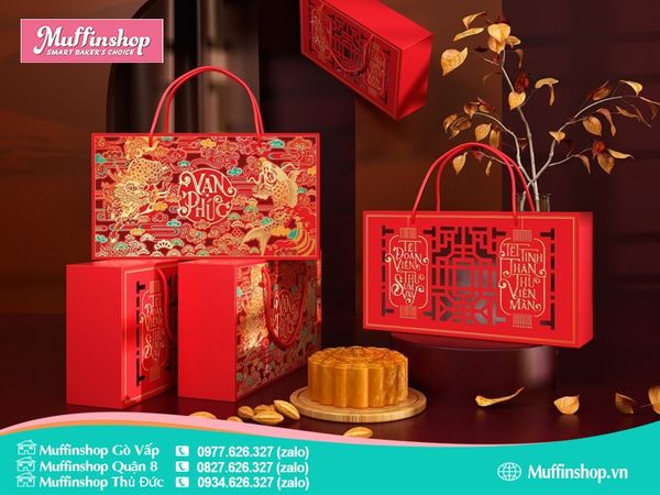 Hộp trung thu 2B Vạn Phúc 150-250g