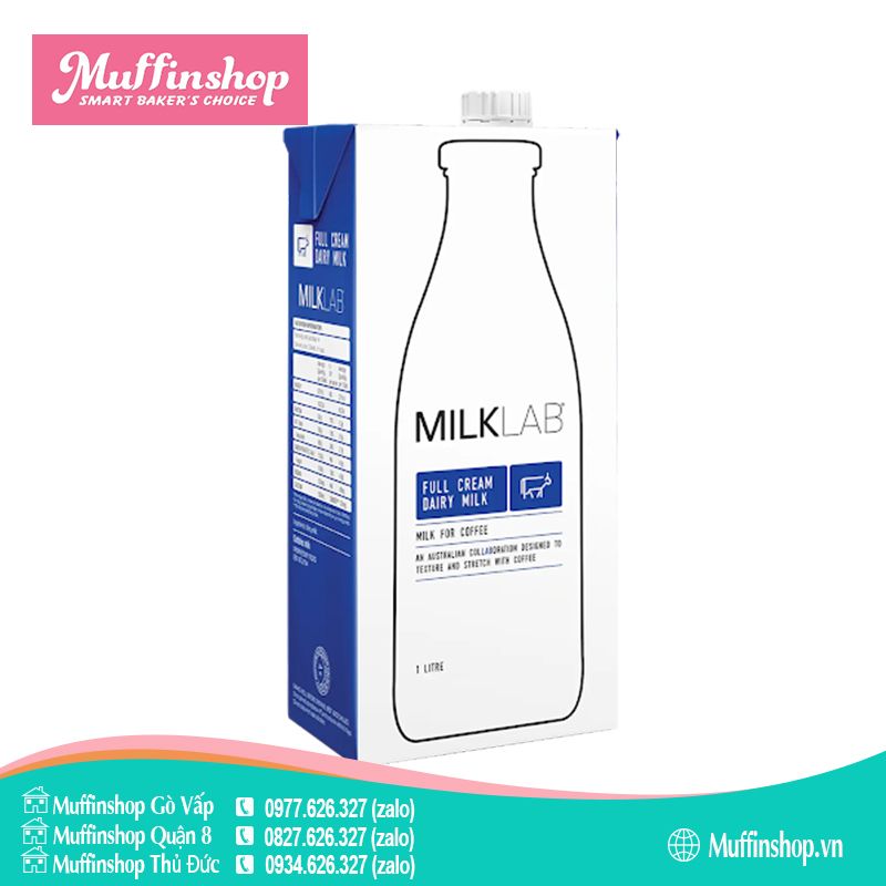 Sữa tươi Milk Lab 1L - 12h/T