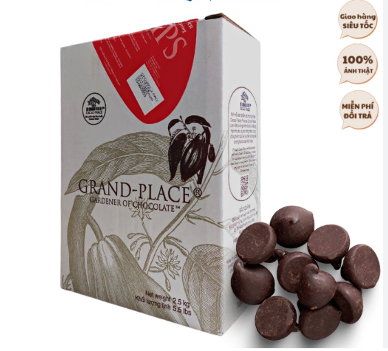 Choco Chip Đen hạt nhỏ Puratos 2.5kg - 4h/T