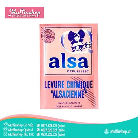 Bột nổi Alsa - lốc 8 gói - 26 lốc/T