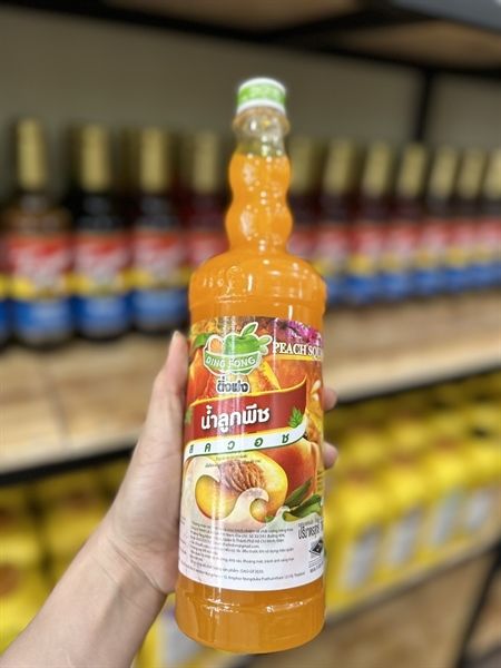 Siro Dingfong ĐÀO 760ml - 12c/T