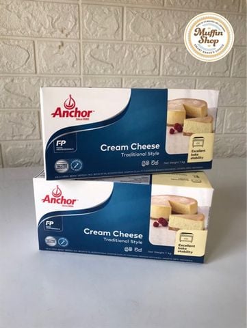 Cream cheese Anchor 1kg/ cây - 12c/T