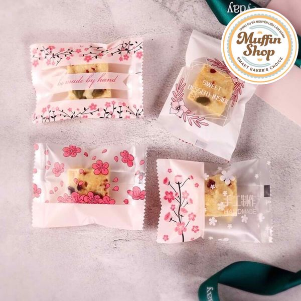 Túi bánh 5x8cm - xấp 100c