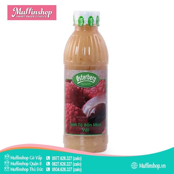 Sinh tố VẢI Osterburg 1L - 12c/T