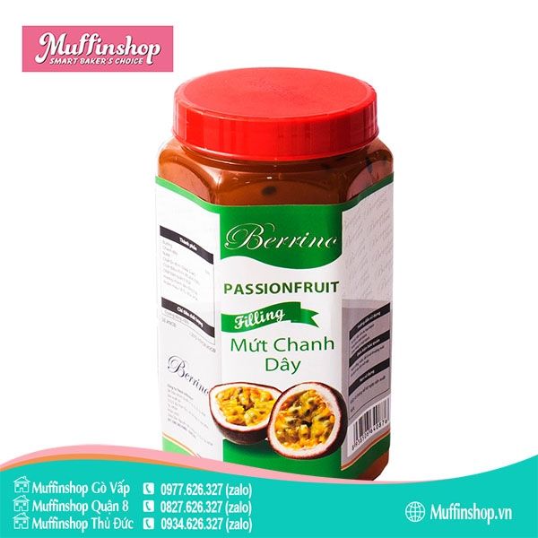 Mứt Berrino 950gr CHANH DÂY - 15h/T