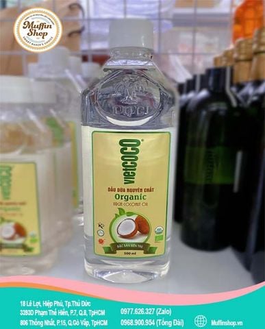 Dầu dừa Organic VIETCOCO
