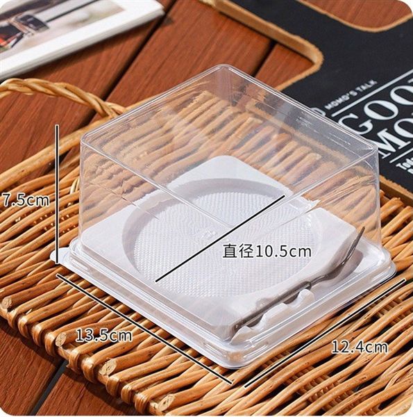 Hộp HT329 đáy tròn 10cm - 1000c/T (kèm nĩa)