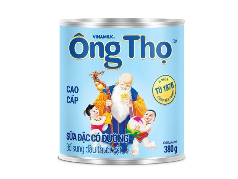 Sữa đặc Ông Cao Cấp - nhãn xanh 380gr - 48lon/T