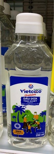Dầu dừa tinh khiết Vietcoco 250ml - 24c/T