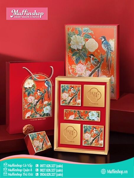 Hộp trung thu 4B Hỷ Tước Chiêu Lộc 150-250g