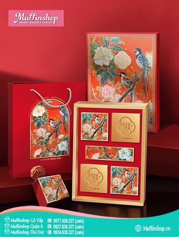 Hộp trung thu 4B Hỷ Tước Chiêu Lộc 150-250g