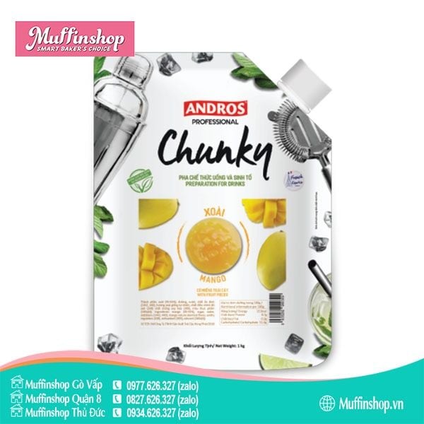 Chunky XOÀI 1kg - 8g/T