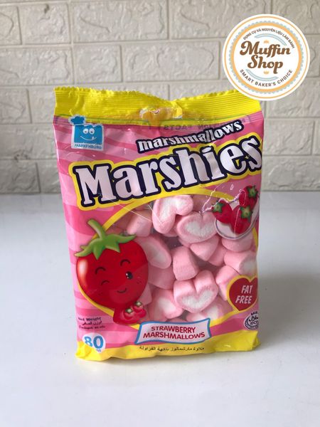 Marshmallows Dâu 80gr