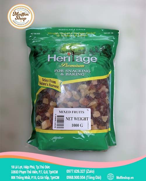 Trái cây sấy khô