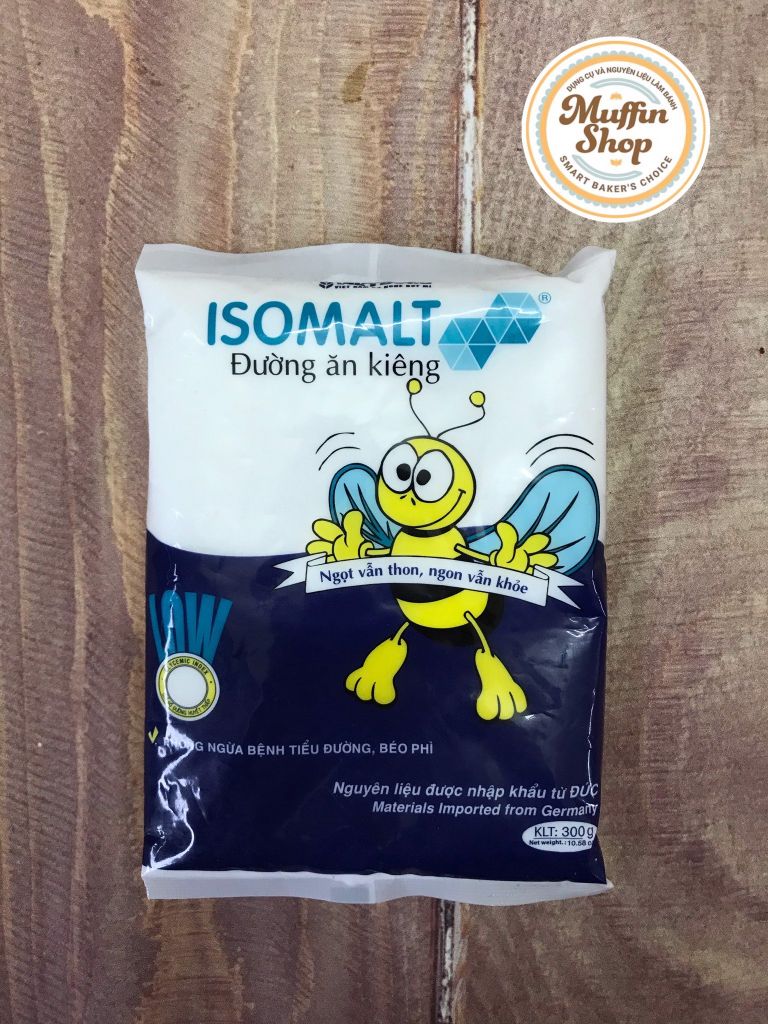 Đường ăn kiêng Isomalt gói 300gr - 40g/T