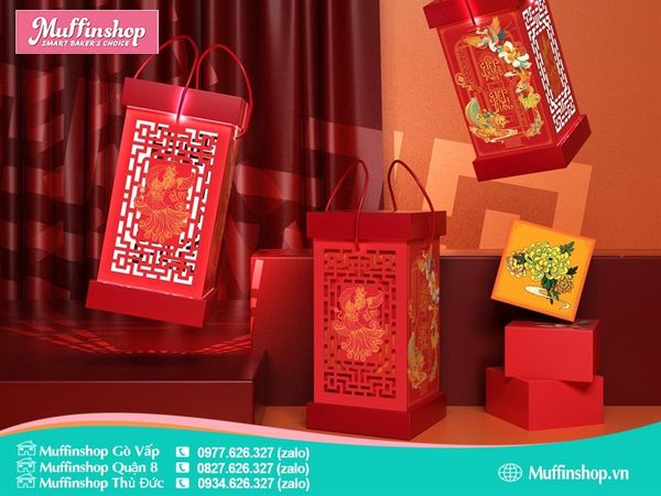 Hộp trung thu 4B lồng đèn Nguyệt Đăng 150-250g