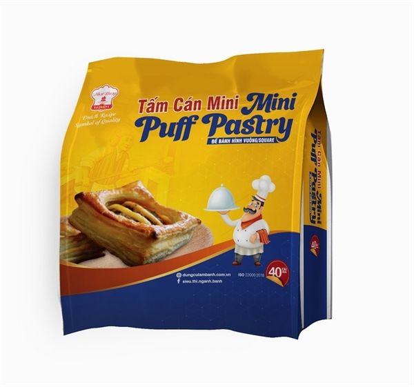 Tấm Cán Mini Puff Pastry TNH - 40 Cái