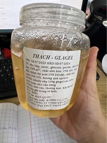 Mứt bóng trái cây hũ 500gr
