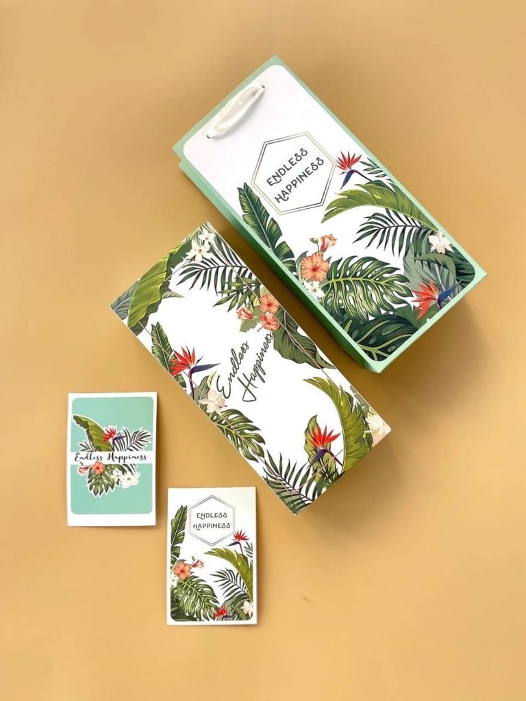 Bộ túi hộp Vườn Cây Xanh