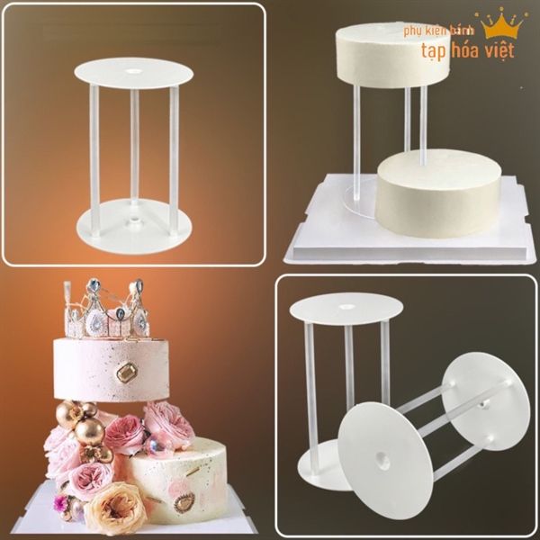 Giá chồng tầng BK 16cm (1 đế 3 ống)