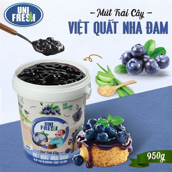 Mứt việt quất Unifresh 950gr