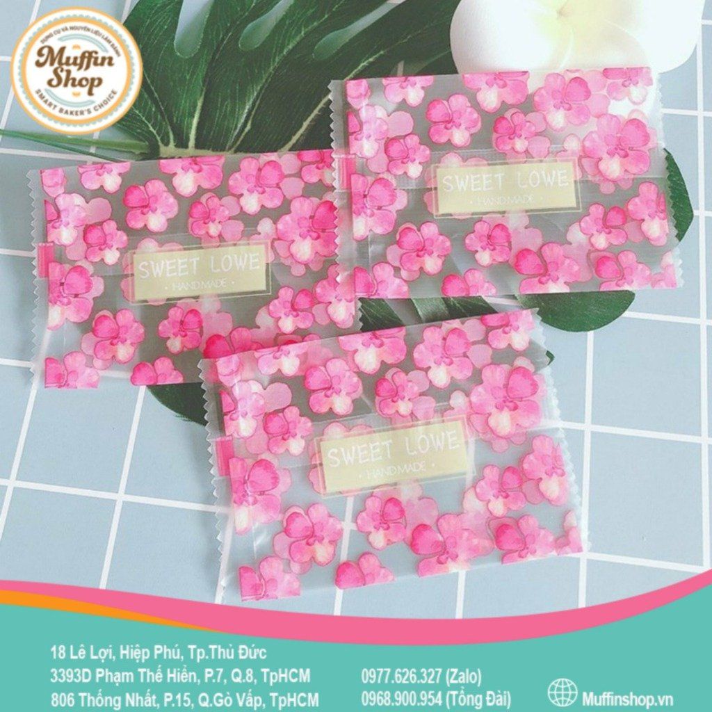 Túi bánh 5x8cm - 100 cái