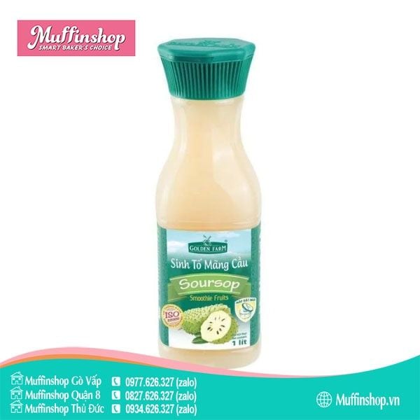 Sinh tố Golden Farm 1L MÃNG CẦU - 12c/T