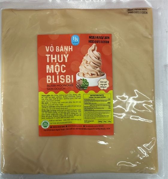 Vỏ bánh thuỷ mộc Blisbi - 1kg
