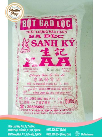 Bột gạo lọc Sa Đéc - Sanh Ký