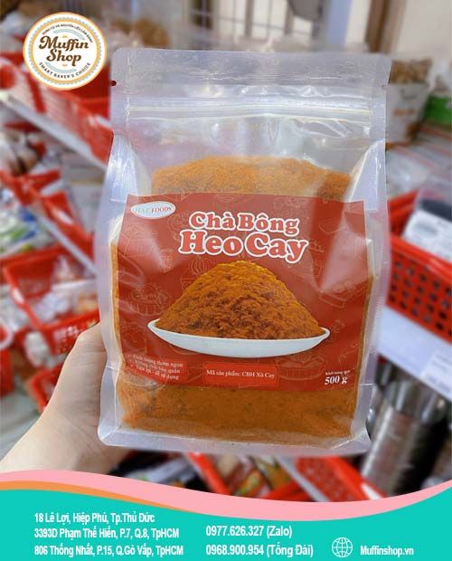 Chà bông Heo cay BAE 500g - 10kg/T