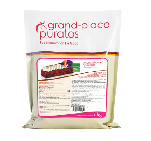 Bột Red Velvet Puratos 1kg - 10g/T