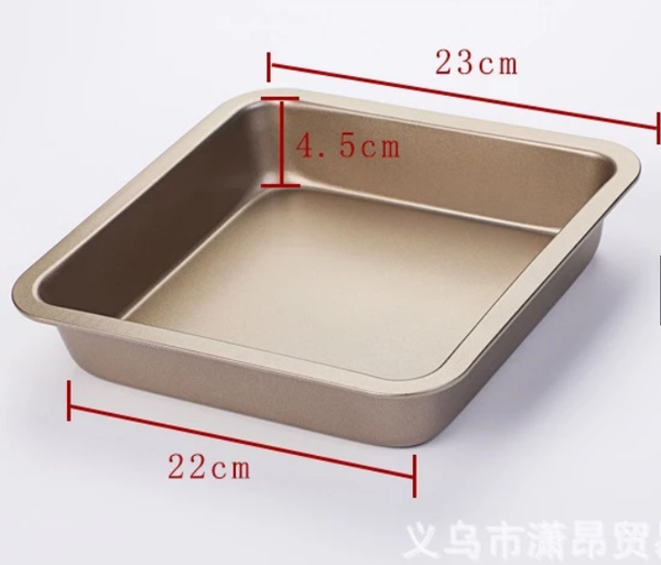 Khuôn vuông liền chống dính 23x4cm