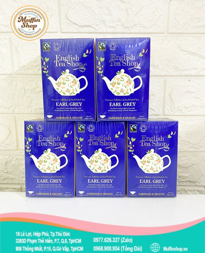 Trà Earl Grey - Trà Bá tước 40gr