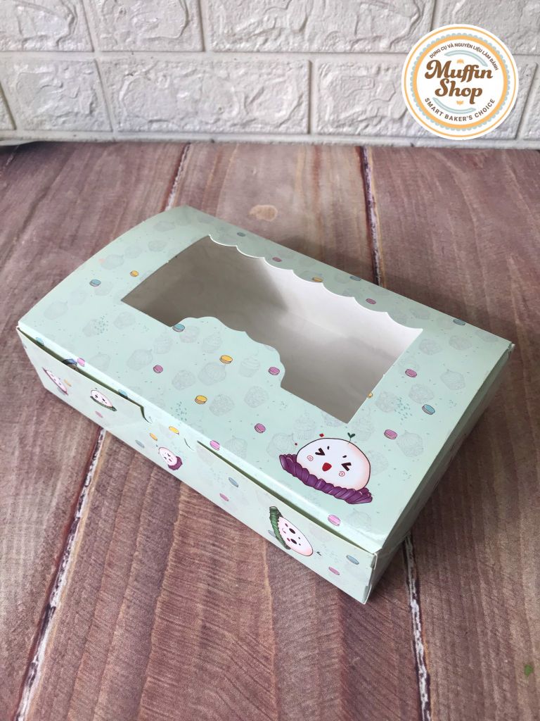 Hộp 6 bánh nắp mờ