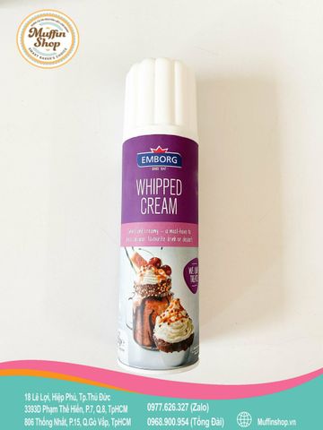 Kem xịt EMBORG 250gr - 12c/T