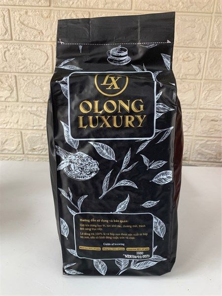 Trà Olong LUXURY gói 1kg - 12g/T