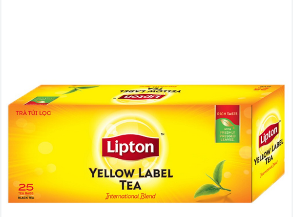 Trà Lipton Nhãn Vàng 25 gói - 48h/T