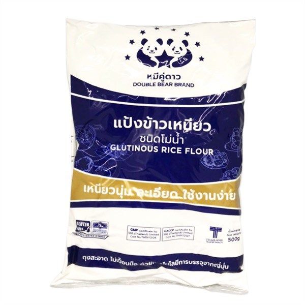 Bột Nếp Thái DOUBLE BEAR 500gr- 20g/T