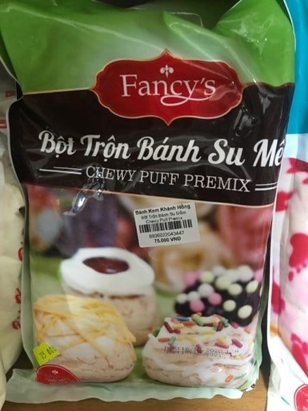 BỘT TRỘN BÁNH SU MỀM CHEWY PUFF PREMIX 1KG